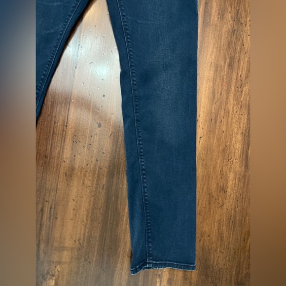 Boss Hugo Boss Jeans Size 30 X 32 Dark Wash Skinny School Preppy Logo Designer - Picture 12 of 16